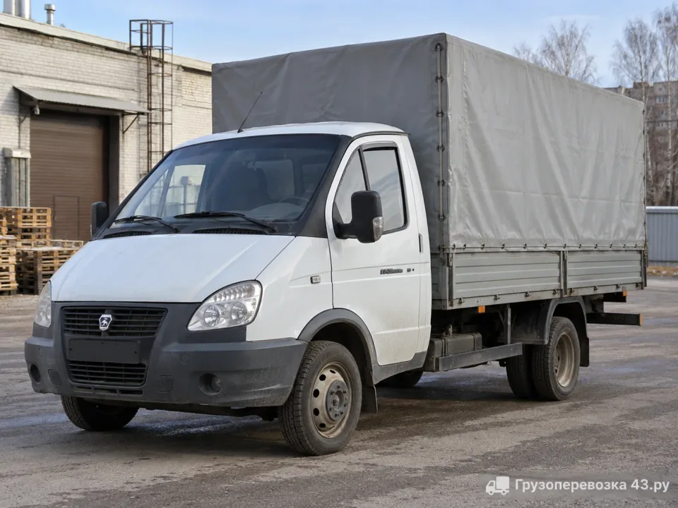 Газель, тент 4,2 м · 2 т — перевозчик Александр, Киров