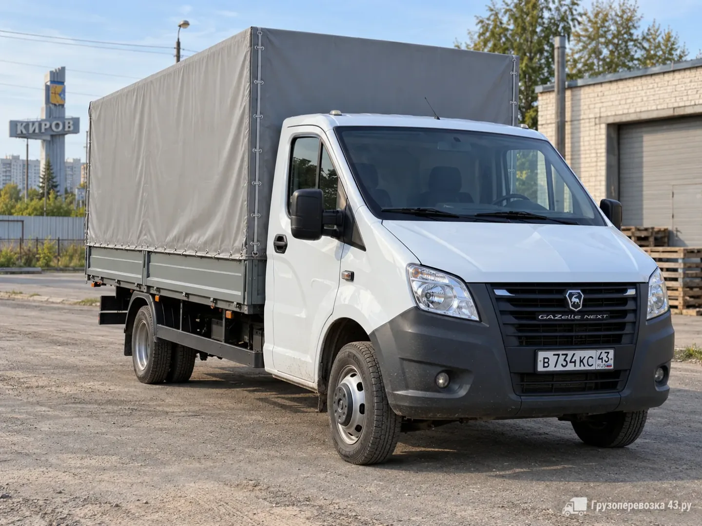 Фото перевозчика Александр: Газель Next, тент 4,2 м, Киров