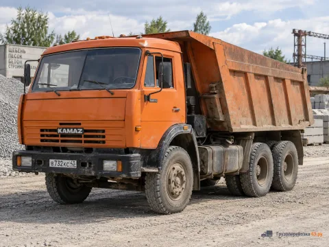 КамАЗ 55111, самосвал · 13 т — перевозчик Михаил, Киров