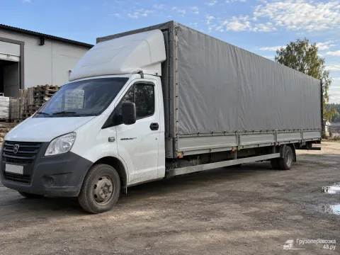 ГАЗ 2824L7, тент 6,2 м · 1,7 т — перевозчик Владимир, Киров